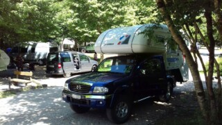 Vallée de la Soca, Camping Kobarid