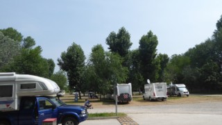 Mantova, aire de camping car