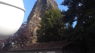 Le Puy-en-Velay, camping de Bouthezard, vuen imprenable