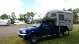 Giethoorn, Stellplatz am Hafen