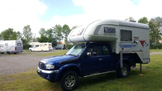 Giethoorn, Stellplatz am Hafen