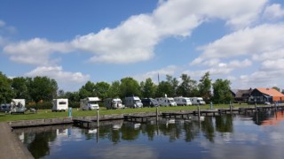 Giethoorn, Stellplatz am Hafen